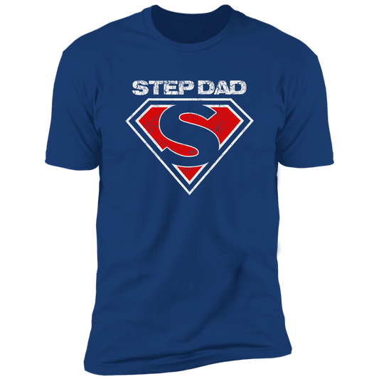 Super Step Dad T-Shirt (Retro Vintage)